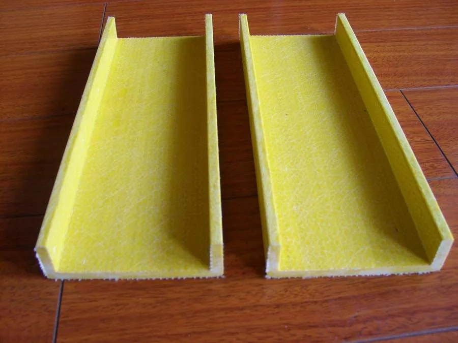 UV Resistant High Strength GRP Channel, FRP Channel Fiberglass Channel