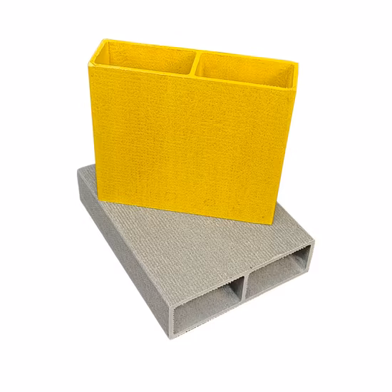 Building Material Fiberglass Reinforced Plastic Composite FRP GRP H Beam