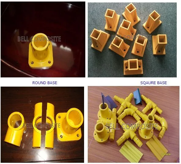 GRP Structural Shapes, FRP/GRP Handrails Fittings, Fiberglass Connector