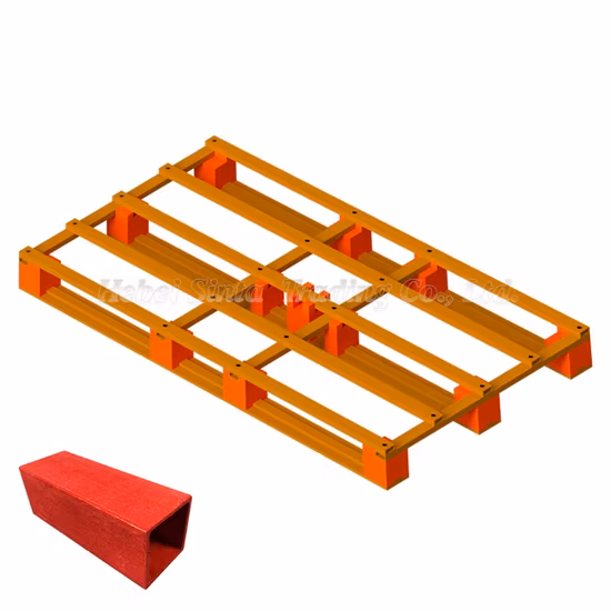 Building Material Fiberglass Reinforced Plastic Composite FRP GRP H Beam