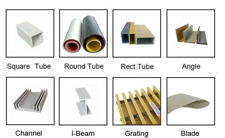 High Strength Fiberglass GRP Pultrusion Angle Profile