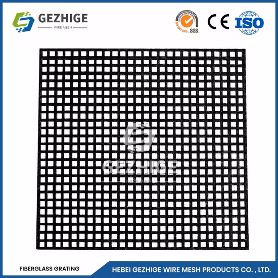 Gezhige Blue 38mm FRP 격자 맞춤형 인발 성형 유리 섬유 격자 제조 중국 30x3 30x4mm 성형 유리 섬유 격자 지지대